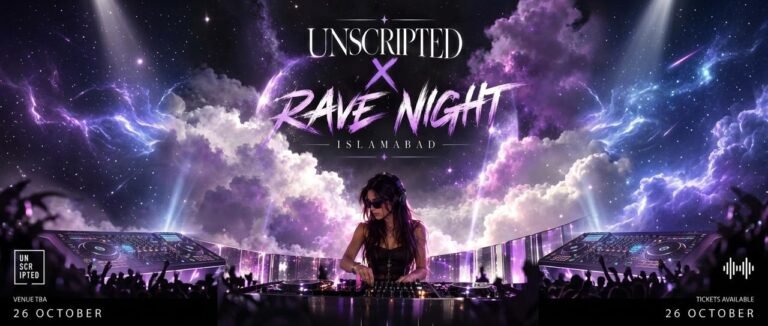 Unscripted x Rave Night